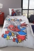 Spiderman Wall Tek Kişilik Disney Lisanslı Lastikli Fitted Çarşaf Çocuk Nevresim Takımı